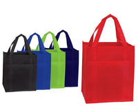Non Woven Pocket Shopper Tote (ST19106) - Bagsko.com