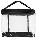 Clear Cosmetic Pouch, Compact Size with Handle - Bagsko.com