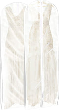 Wedding Dress Garment Bag For Bridal Gown And Long Dresses 24" W x 72" L x 10" G freeshipping - Bagsko