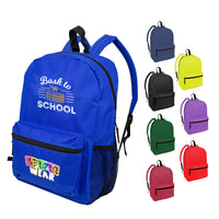 Lightweight Backpack for School, Water Resistant  with Bottle Side Pocket (BP0820)