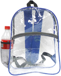 Bags for Less Clear Security Backpack (Black) - Bags for less us