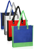 Stylish Two Tone Tote Bag - Bags for less us