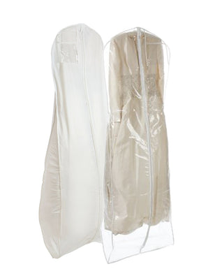 Italian Poplin Bridal Garment Bag Protector | Wedding dress garment bags, Dress  garment bags, Wedding dress bags