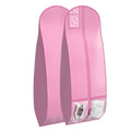 Wedding Dress Garment Bag 16 inch Gusseted, for Long Puffy Gowns, Clear Vinyl Pouch for Labeling - Bagsko.com