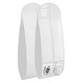 Wedding Dress Garment Bag 16 inch Gusseted, for Long Puffy Gowns, Clear Vinyl Pouch for Labeling - Bagsko.com